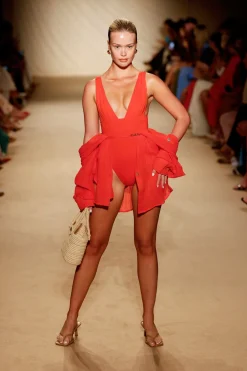 Monday Swimwear Barcelona Tunic - Crinkle Linen