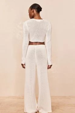 Monday Swimwear Belize Pant Open Knit -