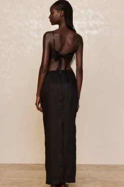 Monday Swimwear Fontelina Linen Skirt -