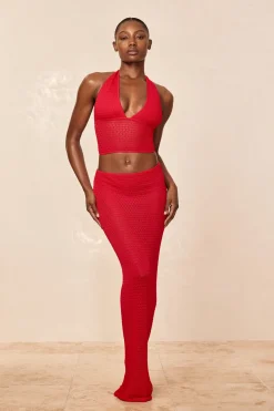 Monday Swimwear Fontelina Skirt - Lace Crochet