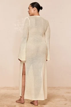 Monday Swimwear Montego Dress - Shiny Treble Knit