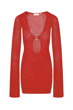 Monday Swimwear Montego Mini Dress - Lace Crochet