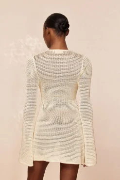 Monday Swimwear Montego Mini Dress - Shiny Treble Knit