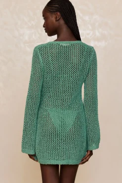 Monday Swimwear Montego Mini Dress - Pond Petit Crochet