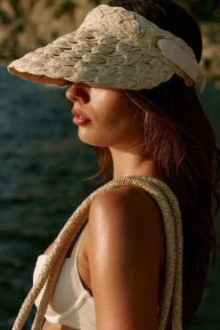Monday Swimwear San Remo Visor - Natural