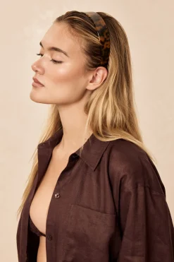 Monday Swimwear Sayulita Headband - Tortoise