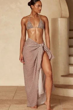 Monday Swimwear St. Tropez Sarong - Crinkle Linen